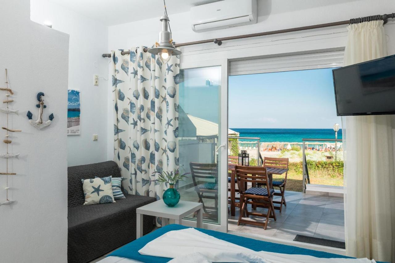 Artemis Beach Apartments Chrysi Ammoudia Exterior photo