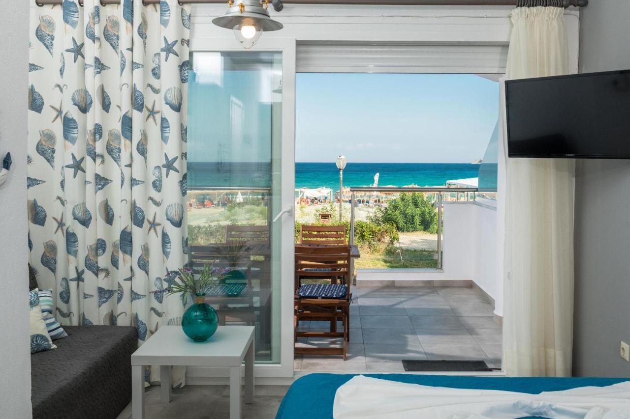 Artemis Beach Apartments Chrysi Ammoudia Exterior photo