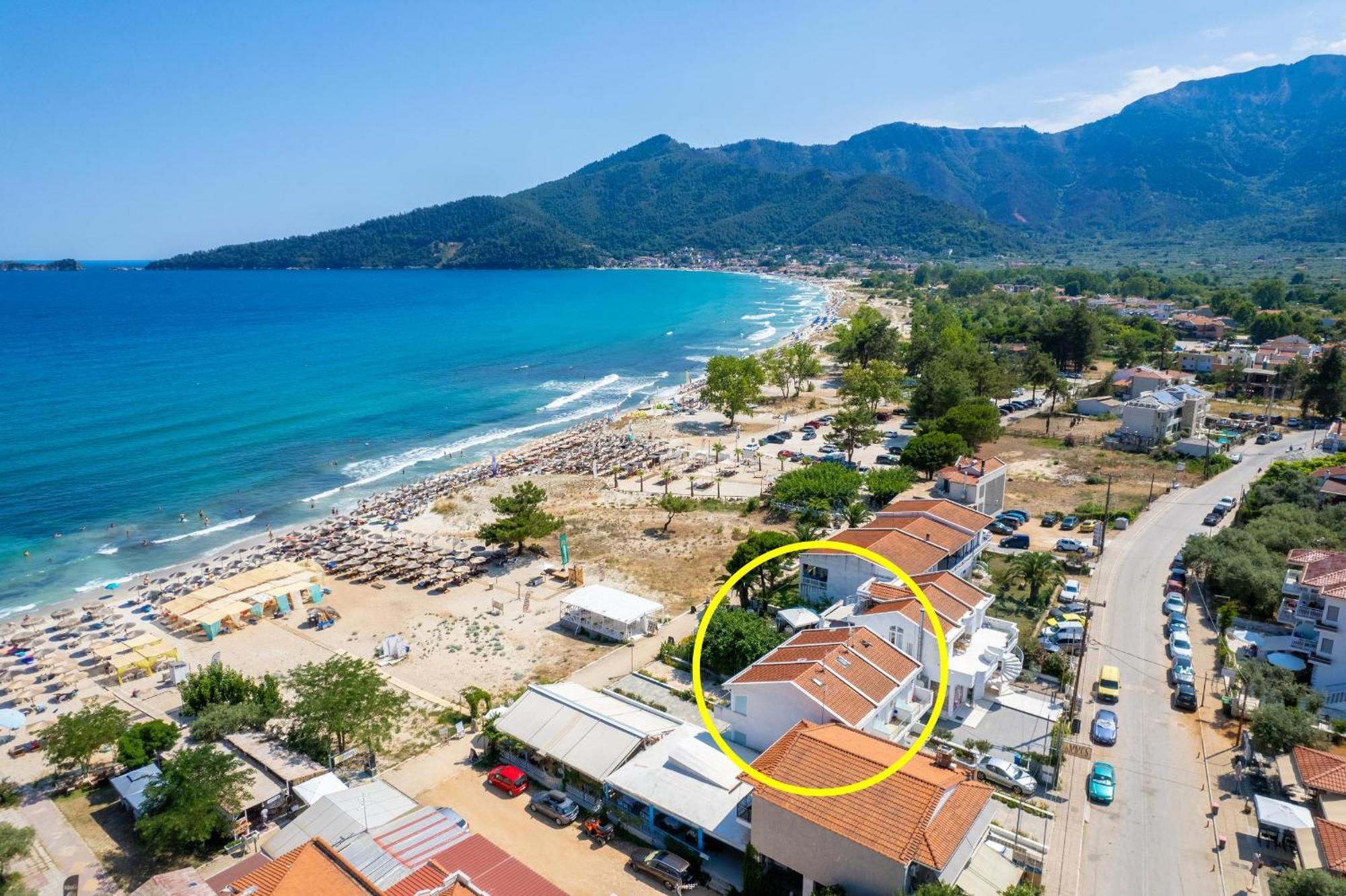 Artemis Beach Apartments Chrysi Ammoudia Exterior photo